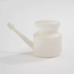 Jala Neti Pot Plastic - Big - White (Pack of 2)